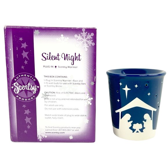 Scentsy Other - Scentsy Silent Night Holiday Collection Wall Plug-In Size Wax Warmer Nativity